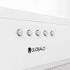 Okap Globalo DELICO 60.1 White - biały - przyciski push-button